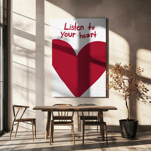 Tablou canvas „Heart's Whisper” de Athene Fritsch