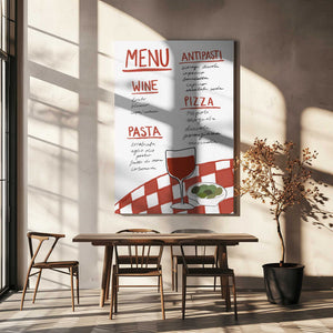 Tablou canvas „Italian Cuisine Delight” de Athene Fritsch