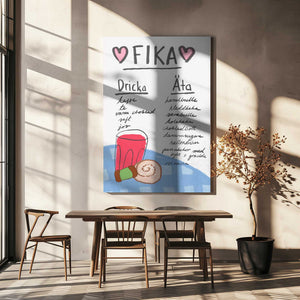 Tablou canvas „Swedish Fika Treats” de Athene Fritsch