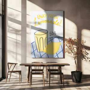 Tablou canvas „Refreshing Sip Deal” de Athene Fritsch