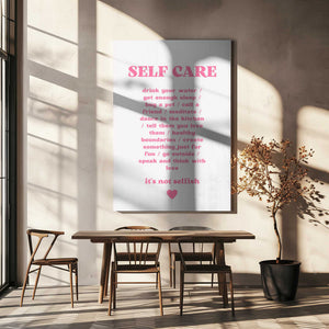 Tablou canvas „Essentials of Caring” de Athene Fritsch