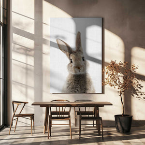 Tablou canvas „Peekaboo Bunny” de Lola Peacock