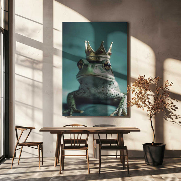 Tablou canvas „Regal Amphibian” de Treechild