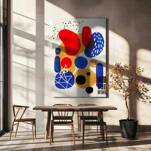 Tablou canvas „Primary Fun” de Ejaaz Haniff