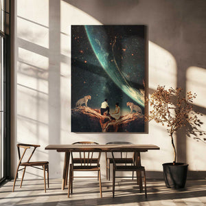 Tablou canvas „Guardians of Our Future” de Frank Moth
