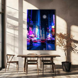 Tablou canvas „Moon City” de Ritvik takkar