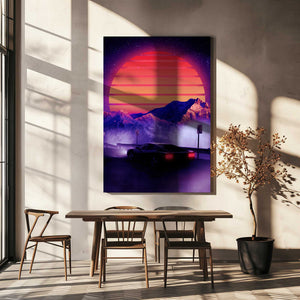 Tablou canvas „Retro Synth” de Ritvik takkar
