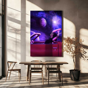 Tablou canvas „Space Trip” de Ritvik takkar