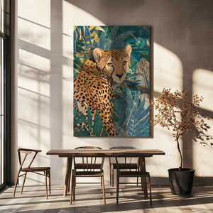 Tablou canvas „Cheetah In the Jungle 2” de Sarah Manovski