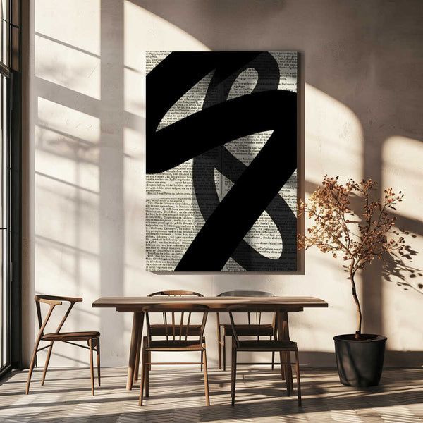 Tablou canvas „Abstract Paper IV” de Studio Palette