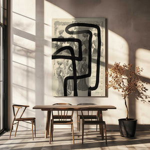 Tablou canvas „Abstract paper I” de Studio Palette