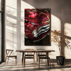 Tablou canvas „Crimson Classic Shine” de Shot by Clint