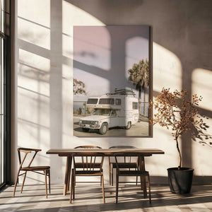 Tablou canvas „Vintage Camper Parked” de Shot by Clint