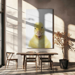 Tablou canvas „Peekaboo Baby Duck” de Lola Peacock
