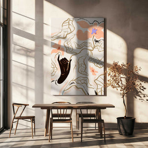 Tablou canvas „Fleur” de Arty Guava