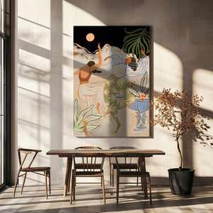 Tablou canvas „Moonlightdance” de Arty Guava
