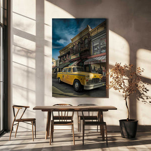 Tablou canvas „Taxi” de pirouz moshavash
