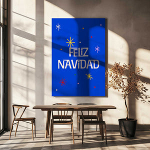 Tablou canvas „Feliz Navidad” de Frankie Kerr-Dineen