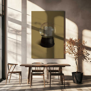 Tablou canvas „Urban Snow Globe” de Artem Pozdniakov