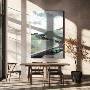 Tablou canvas „Zandvoort Circuit” de Goed Blauw