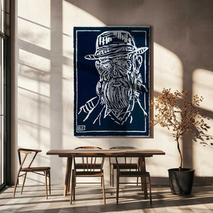 Tablou canvas „A grandpa” de Robert Thirtle