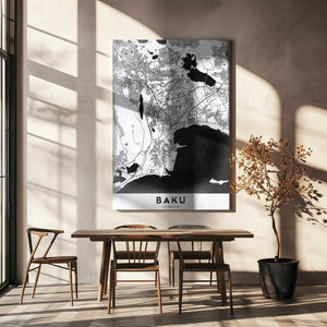Tablou canvas „Baku” de StudioSix