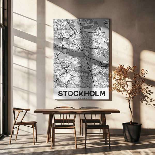 Tablou canvas „Stockholm White” de StudioSix