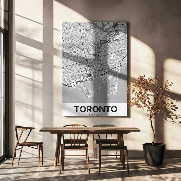 Tablou canvas „Toronto White” de StudioSix