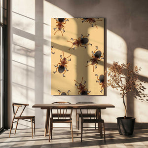 Tablou canvas „Billy The Booted Beetle” de Anyone Can Yeehaw