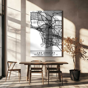 Tablou canvas „Black Maps 42” de Emiliano Deificus
