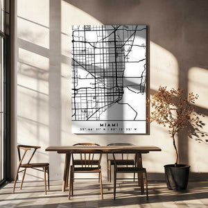 Tablou canvas „Black Maps 53” de Emiliano Deificus