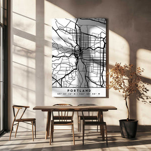 Tablou canvas „Black Maps 68” de Emiliano Deificus