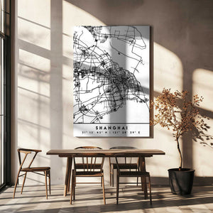 Tablou canvas „Black Maps 80” de Emiliano Deificus