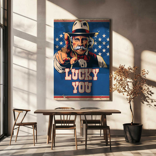 Tablou canvas „Lucky You” de Andreas Magnusson