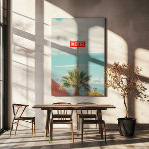 Tablou canvas „This Motel is for the Birds” de Tom Windeknecht