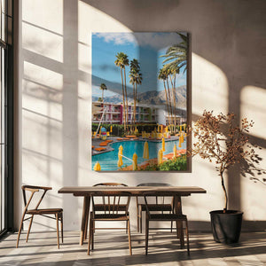 Tablou canvas „Palm Springs Saguaro” de Bethany Young