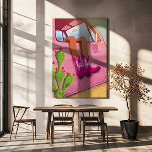 Tablou canvas „Cowgirl” de Raissa Oltmanns