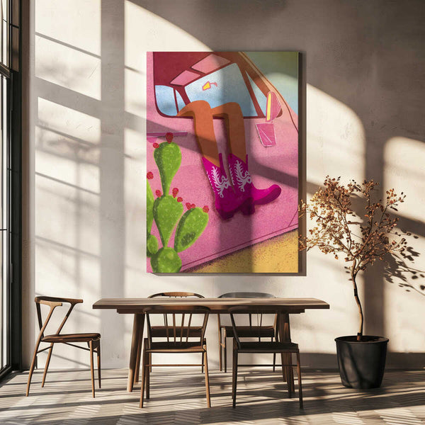 Tablou canvas „Cowgirl” de Raissa Oltmanns