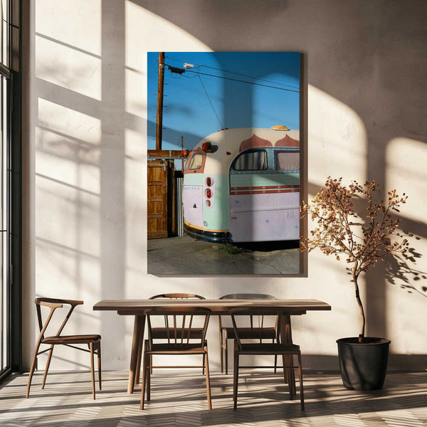 Tablou canvas „Joshua Tree Bus” de Bethany Young