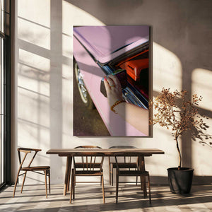 Tablou canvas „Pink Cadillac II” de Bethany Young
