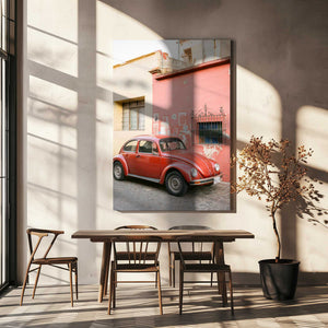 Tablou canvas „Volskwagen Beetle in Oaxaca” de Raisa Zwart