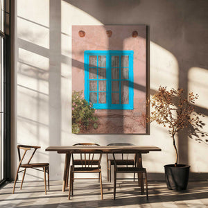 Tablou canvas „Turquoise Window - Taos, New Mexico” de Tom Windeknecht