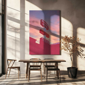 Tablou canvas „Las Vegas Western Hotel” de Pictufy Studio III