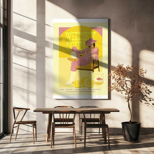 Tablou canvas „Jlr Whiskysour Pink Copy” de Jenny Liz Rome