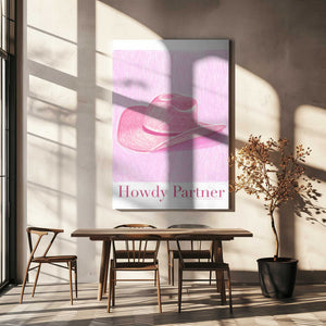 Tablou canvas „P&c Howdypartner Copy” de Jenny Liz Rome