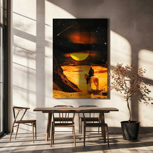 Tablou canvas „Western Space Adventure” de Taudalpoi