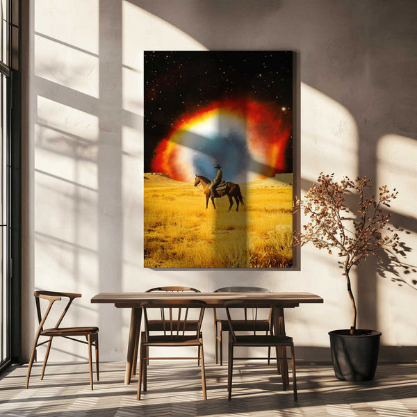 Tablou canvas „Nebula Cowboy” de Taudalpoi