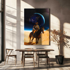 Tablou canvas „Space Cyborg” de Taudalpoi