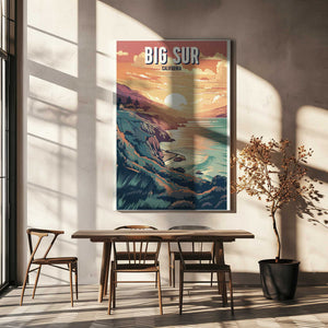 Tablou canvas „Big Sur” de thomas chedeville
