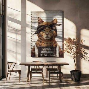 Tablou canvas „American Thug” de Mike Koubou